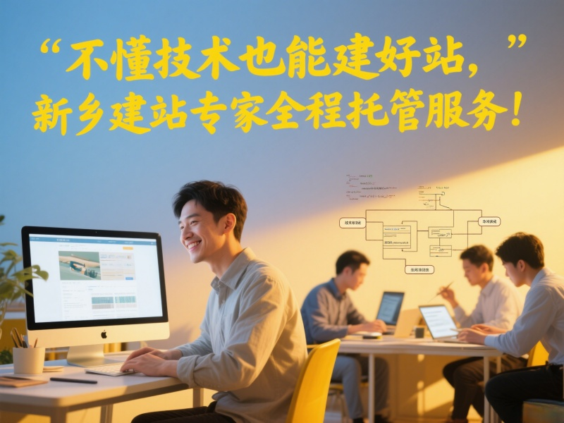 不懂技術(shù)也能建好站，新鄉(xiāng)建站專家全程托管服務(wù)！